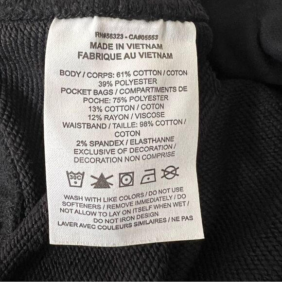 Nike Dri-Fit Shorts Women XS Black Elastic Waist Drawstring Cotton Blend Pockets - Picture 8 of 12